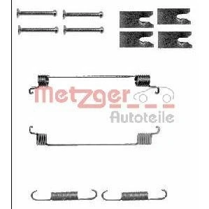 Bilde av METZGER 105 0866 Tilbehørsett, bremsesko OPEL: Corsa D Hatchback, FIAT: Grande Punto Hatchback