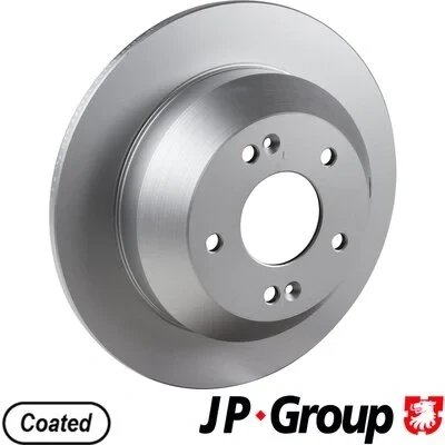 Bilde av JP GROUP 3563201700 Bremseskiver bakaksel 302 11 5 innvendig ventilert belagt HYUNDAI: SANTA FE 2, Grand Fé, 3, KIA: SORENTO 2
