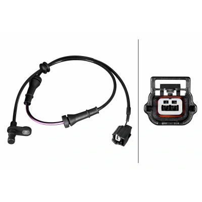 Bilde av HELLA 6PU 358 217 581 ABS Sensor Hall prinsipp 2 734