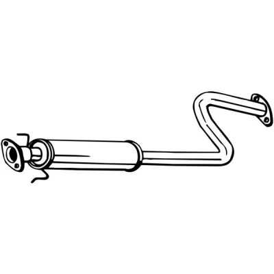 Bilde av Midtre eksospotte BOSAL 278 111