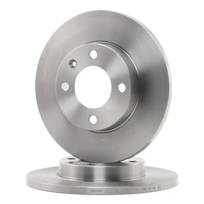 Bilde av DELPHI BG2116 Bremseskiver 239 12 4 fullt ut oljet ubehandlet uten hjullager, ABS sensorring VOLKSWAGEN: GOLF 3, 2, 1, AUDI: Coupe B2