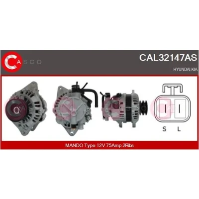 Bilde av CASCO CAL15173AS Dynamo 12V 50A CITROËN: C15 Van