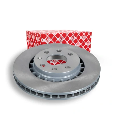 Bilde av FEBI BILSTEIN 05179 Bremseskiver framaksel 256 24 4 100 innvendig ventilert belagt OPEL: Calibra A, Vectra A Sedan, Astra G CC, DAEWOO: Lanos Sedan