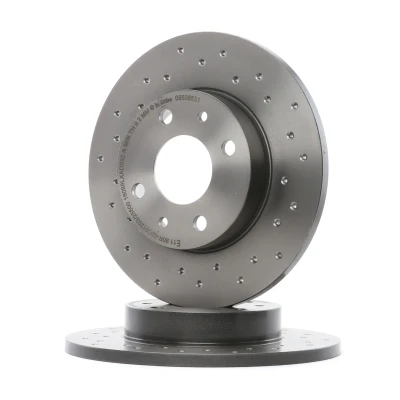 Bilde av BREMBO COATED DISC LINE 08.5085.31 Bremseskiver 240 11 4 hullet, fullt ut belagt med skruer ABARTH: 500C / 595C 695C Cabrio
