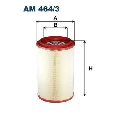 Bilde av FILTRON AM 464/3 Luftfilter 391 247 Filterinnsats DAF: LF, LF 45