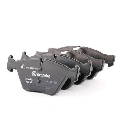 Bilde av BREMBO P 06 040 Bremseklosser klargjort for slitasjeindikator med kolbleklips uten tilbehør BMW: 3 Sedan, Touring, Coupé