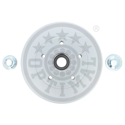 Bilde av OPTIMAL 702976BS1 Bremseskiver 274 11 5/5 108 fullt ut belagt med integrert hjullager, ABS sensor RENAULT: LAGUNA 2 Grandtour