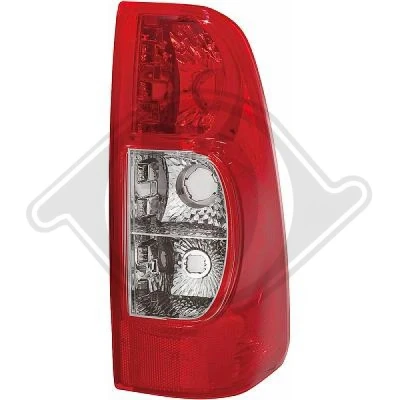 Bilde av DIEDERICHS 5403890 Baklykter høyre P21/5W, PY21W, W16W hvit, Rød uten pæreholder ISUZU: D Max 1 Pickup