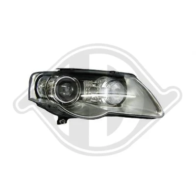 Bilde av DIEDERICHS Priority Parts 2247086 Frontlykter VOLKSWAGEN: Passat B6 Variant, Sedan