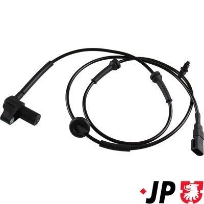Bilde av JP GROUP 1597104200 ABS sensor framaksel venstre, høyre passiv 1290 svart