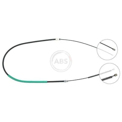 Bilde av A.B.S. K13326 Bremsekabel 1707 Trommelbrems for høyre/venstre ratt