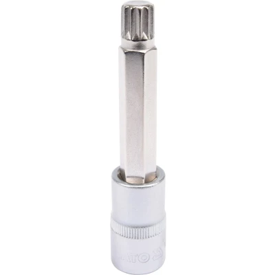 Bilde av YATO YT 04354 Pipenøkkelinnsats 1/2 3120 M12 Krom vanadium stål Spline