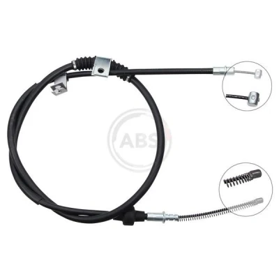 Bilde av A.B.S. K12083 Bremsekabel 1627 Skivebrems MITSUBISHI: Outlander 2 SUV, ASX PEUGEOT: 4007, CITROËN: C Crosser SUV