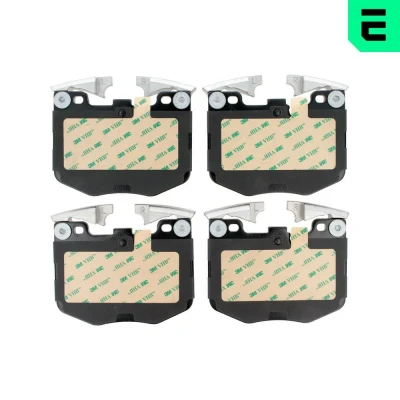 Bilde av OPTIMAL BP 12866 Bremseklosser framaksel klargjort for slitasjeindikator, ekskl. slitasjevarselkontakt BMW: 5 Touring, Sedan, 7