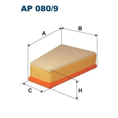 Bilde av FILTRON AP 080/9 Luftfilter 67 276 Filterinnsats PEUGEOT: Partner I Van, Combispace, 306 Hatchback, CITROËN: Berlingo / First