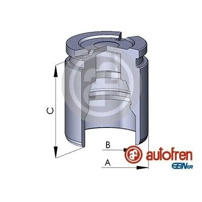 Bilde av Stempel, bremseklave, Bakaksel, passer mange bilmodeller, 77366733, 77366739