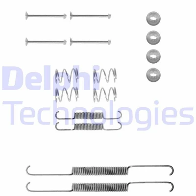 Bilde av DELPHI LY1001 Tilbehørsett, bremsesko OPEL: Manta B CC, Sedan, Kadett C Sedan
