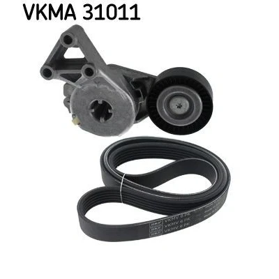 Bilde av SKF VKMA 31011 Kileribberem VOLKSWAGEN: Caddy 3, Golf 5, Touran I, SKODA: Octavia 2 Combi, AUDI: A3 Sportback, Hatchback