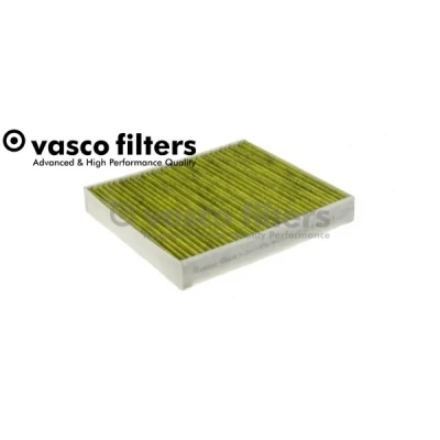 Bilde av DAVID VASCO B746 Kupéfilter aktivkullfilter med polyfenol 255 224 36 SKODA: Fabia 2, Roomster, Rapid Spaceback, AUDI: A1 Sportback, Hatchback