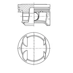Bilde av KOLBENSCHMIDT 41006610 Motorstempel 73,65