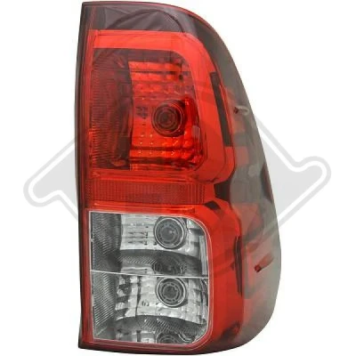 Bilde av DIEDERICHS 6686890 Baklykter høyre P21/5W, P21W, PY21W med pæreholder TOYOTA: Hilux VIII Pick up