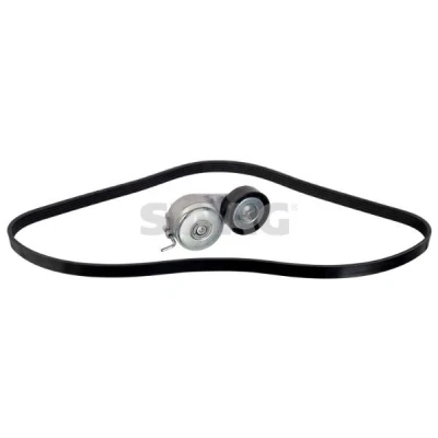 Bilde av SWAG 33 10 4394 Kileribberem med spennelement FIAT: Doblo II Stasjonsvogn, 500 Hatchback, OPEL: Combo D Varebil / Stasjonsvogn