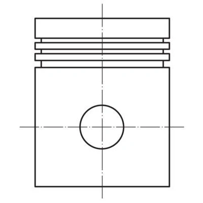 Bilde av MAHLE ORIGINAL 012 12 03 Motorstempel 79,50