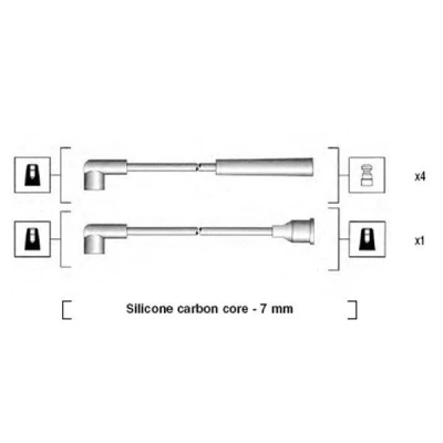 Bilde av MAGNETI MARELLI 941325120904 Pluggledninger MAZDA: FAMILIA 4