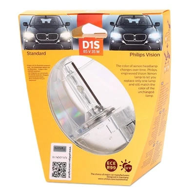 Bilde av PHILIPS 85415VIS1 Lyspære, fjernlys D1S 85V 35W 4600K xenon BMW: 5 Touring, X5, 3 MERCEDES BENZ: E Klasse T modell, Sedan
