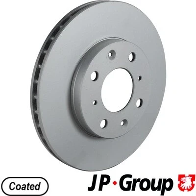 Bilde av JP GROUP 3463101200 Bremseskiver framaksel 240 21 4 ventilert belagt HONDA: Jazz 2