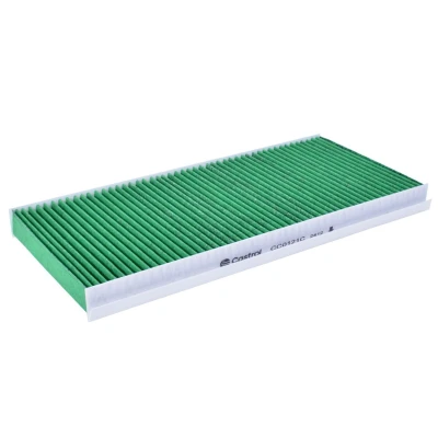 Bilde av Castrol filters CC0121C Kupéfilter Karbonfilter, med antibakteriell effekt 394mm 185mm 32mm MERCEDES BENZ: B Klasse, A Klasse