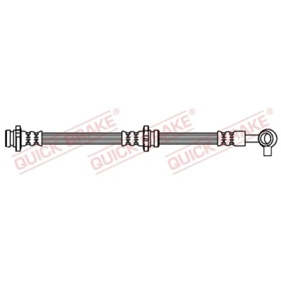 Bilde av Bremseslange, Framaksel venstre, nissan qashqai / +2 i, van 46210JD005