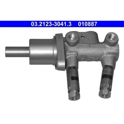 Bilde av ATE 03.2123 3041.3 Hovedsylinder 4 23,8 uten bremsevæskebeholder, med trykkregulator M10x1 FORD: FOCUS 2 Kombi, Cabriolet