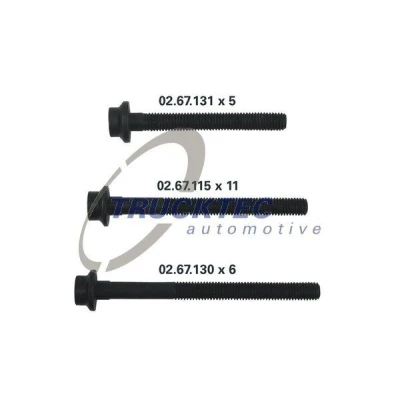 Bilde av TRUCKTEC AUTOMOTIVE 02.67.132 Sylindertoppskrue MERCEDES BENZ: W124 Sedan, E Klasse T modell, Stasjonsvogn