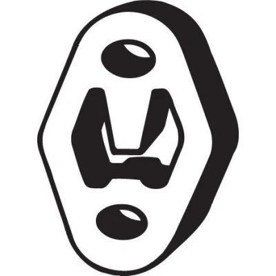 Bilde av BOSAL 255 017 Gummistriper, eksosanlegg