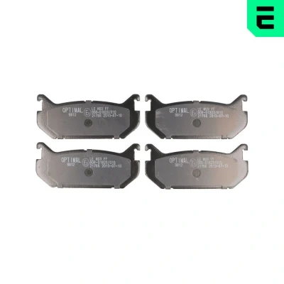 Bilde av OPTIMAL BP 09812 Bremseklosser bakaksel ikke klargjort for slitasjeindikator MAZDA: Xedos 6, 626 IV Hatchback