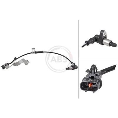 Bilde av A.B.S. 31907 ABS sensor passiv 400 svart