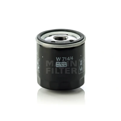 Bilde av MANN FILTER W 714/4 Oljefilter M 20 X 1.5 med en retursperreventil Påskruingsfilter FIAT: Ducato I Flatvogn lastebil/Chassis, Van