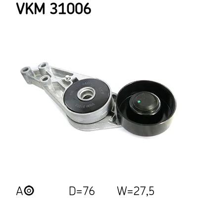 Bilde av SKF VKM 31006 Strammerull AUDI: A4 B6 Avant, A6 C6 Sedan, B7 Avant