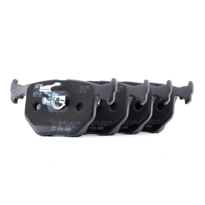 Bilde av FEBI BILSTEIN 16175 Bremseklosser bakaksel klargjort for slitasjeindikator med kolbleklips BMW: X5, 3 Sedan, Touring