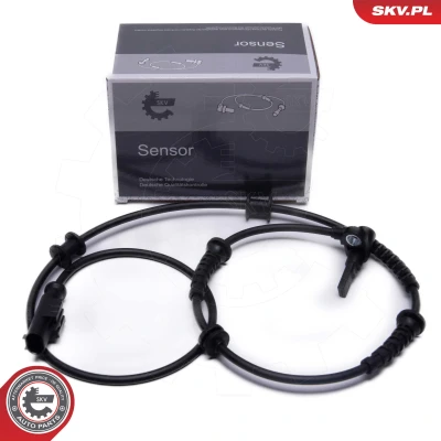 Bilde av ESEN SKV 06SKV439 ABS Sensor framaksel begge sider 2 920 svart plast FIAT: Panda II Hatchback