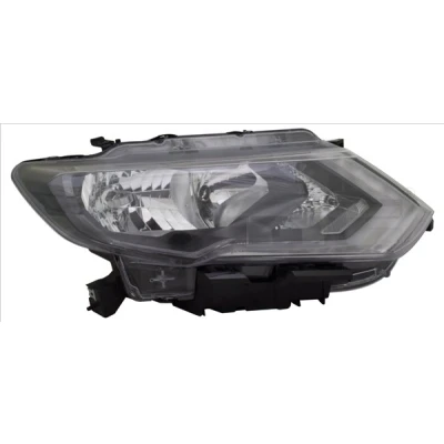 Bilde av TYC 20 16130 06 2 Frontlykter venstre H11, H7/H9, LED med kjørelys for høyrekjøring LED, elektromotor, pæreholder