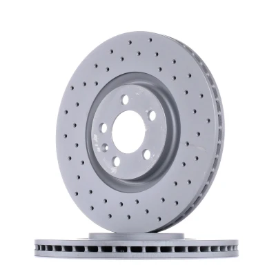 Bilde av ZIMMERMANN SPORT COAT Z 600.3215.52 Bremseskiver 310 25 5/5 5 100 innvendig ventilert, hullet belagt høy karbon VOLKSWAGEN: Polo V Hatchback, VI
