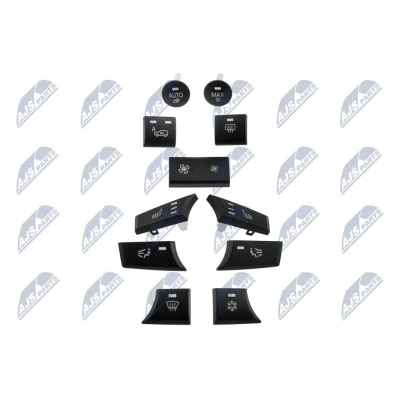 Bilde av Betjeningselement, oppvarming / ventilasjon, bmw x5 [e70], x6 [e71, e72], 64119144991, 64119227925, 64119234336, 64119310450