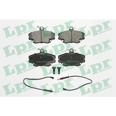 Bilde av LPR 05P349 Bremseklosser med skruer RENAULT: CLIO 2, Megane I Grandtour, Super 5 Hatchback