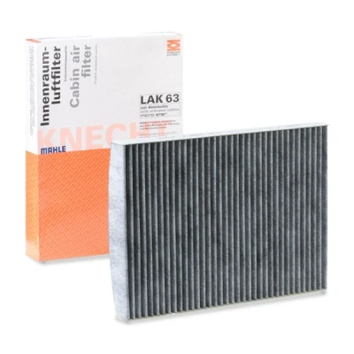 Bilde av MAHLE ORIGINAL LAK 63 Kupéfilter Karbonfilter 283,0 207 30,0 VOLKSWAGEN: Passat B5 GP Stasjonsvogn, Golf 4, Beetle Hatchback, AUDI: TT Coupé