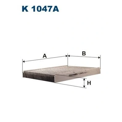 Bilde av FILTRON K 1047A Kupéfilter Karbonfilter 283 206 30 VOLKSWAGEN: Passat B5 GP Stasjonsvogn, Golf 4, Sedan, AUDI: TT Coupé, A3 Hatchback