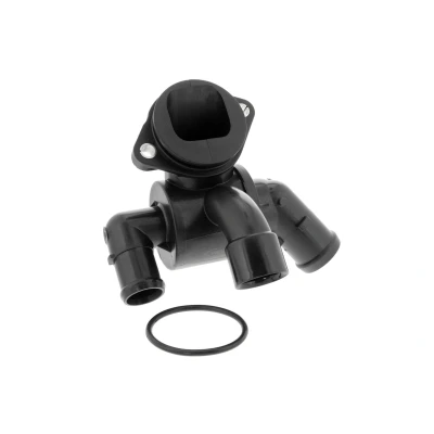 Bilde av VEMO V15 99 2043 1 Termostathus med tetning termostat Original Quality VOLKSWAGEN: Passat B7 Variant, Touran I, GOLF 6