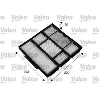 Bilde av VALEO CLIMFILTER COMFORT 715565 Kupéfilter Partikkelfilter 210 203 20 AUDI: Q3, TOYOTA: Corolla VIII Liftback, Compact