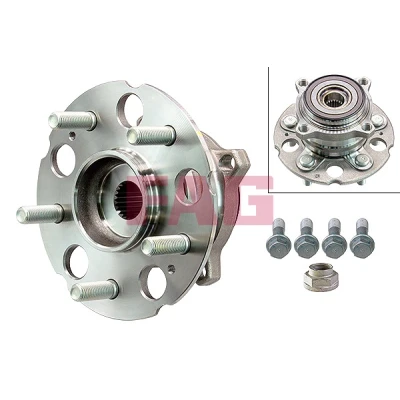 Bilde av FAG 713 6271 20 Hjullagersett Bildet viser leveranseinnholdet 151,80, 81,90 HONDA: CR V 4